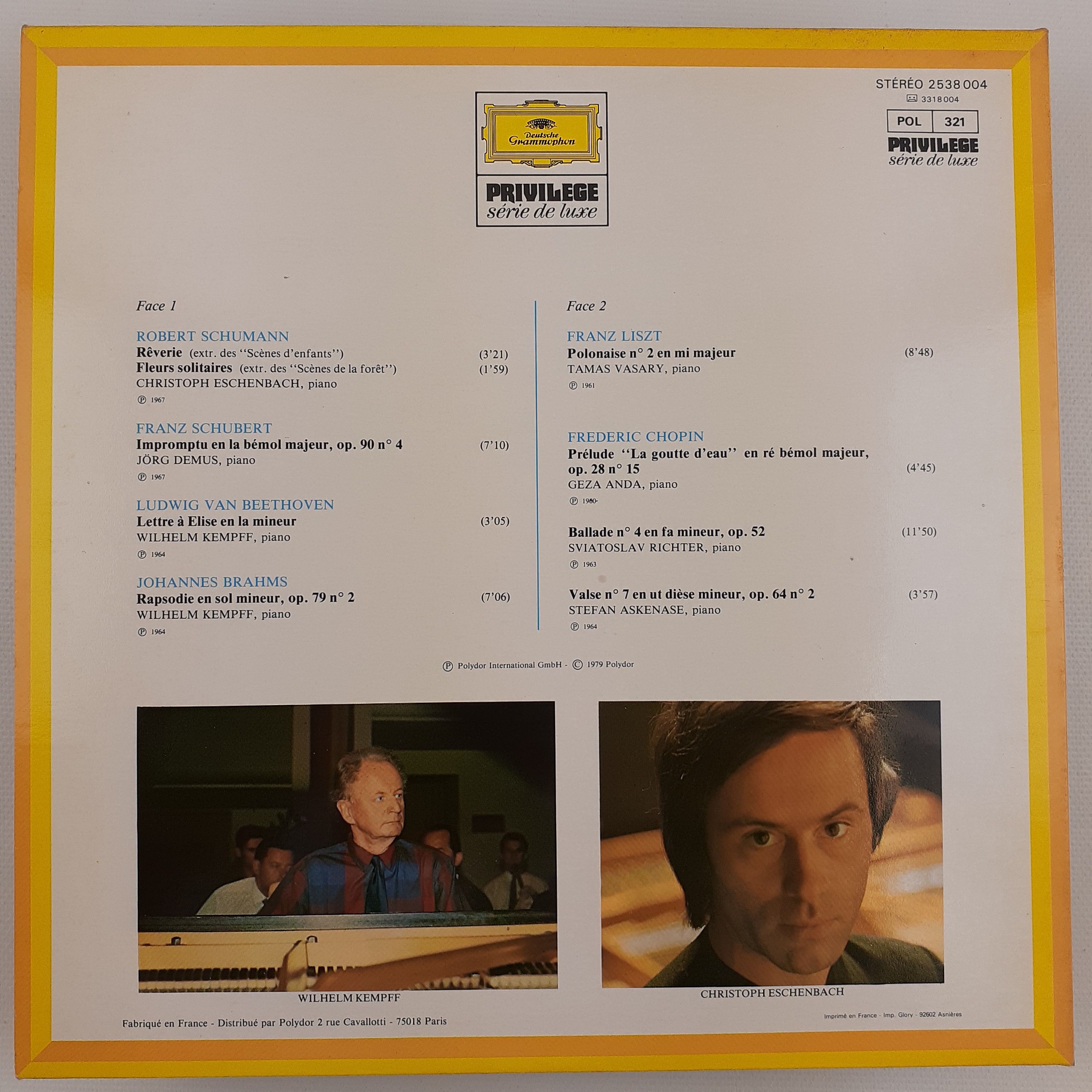 Voir photo 4 de RÊVERIE - Les plus belles pages du piano romantique RÊVERIE - Les plus belles pages du piano romantique Très bon état - Vue 4 -